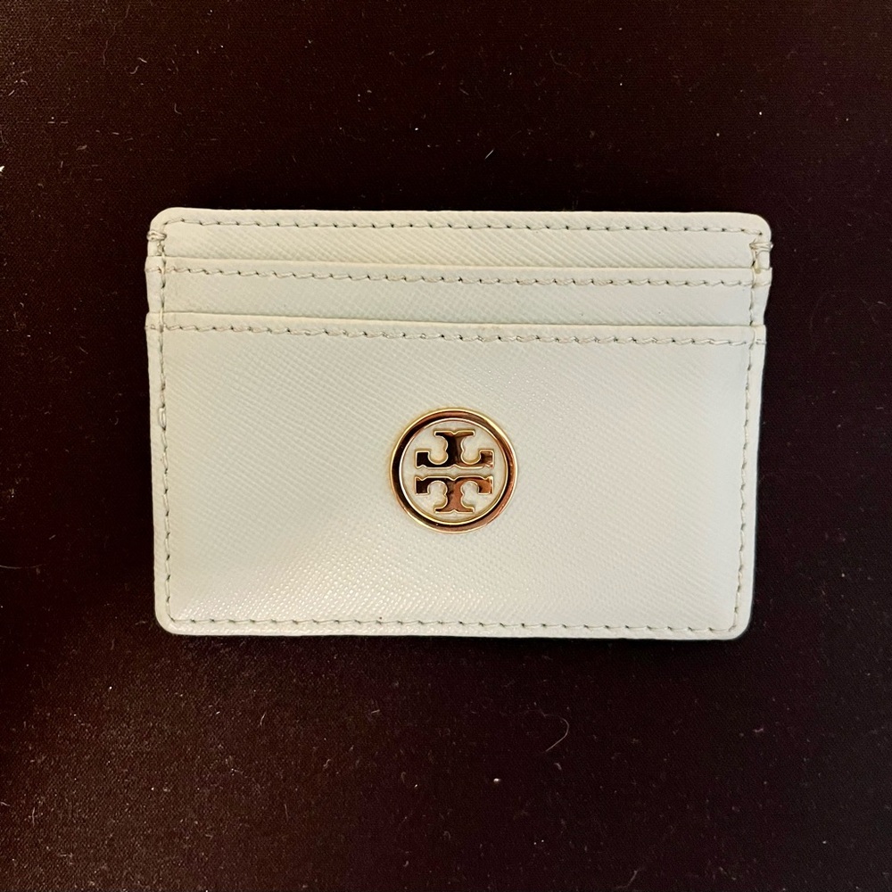 Tory Burch Light Green Card Case
